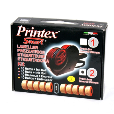 Printex: Smart 2616-20 етикет-пістолет (дворядковий, + комплект), 26x16 мм